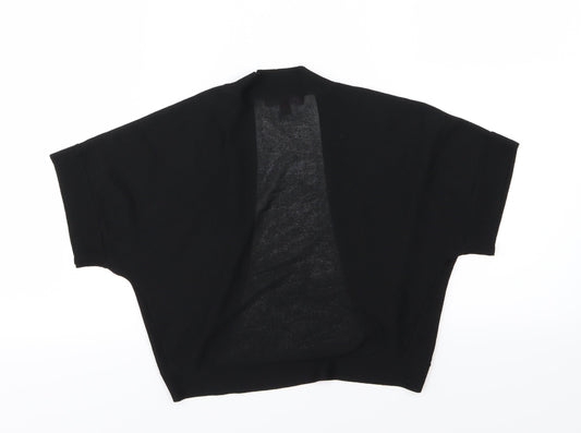 Monsoon Womens Black  Knit Cardigan Jumper Size S