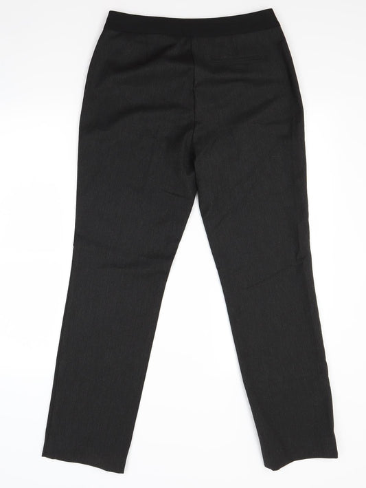 Marks and Spencer Womens Grey   Trousers  Size 10 L27 in
