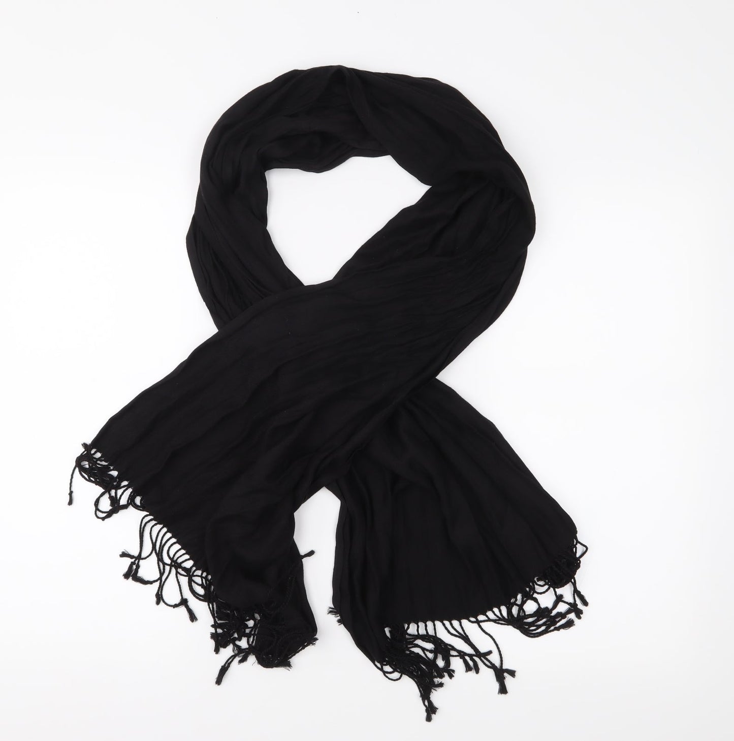 Preworn Womens Black    Shawl/Wrap
