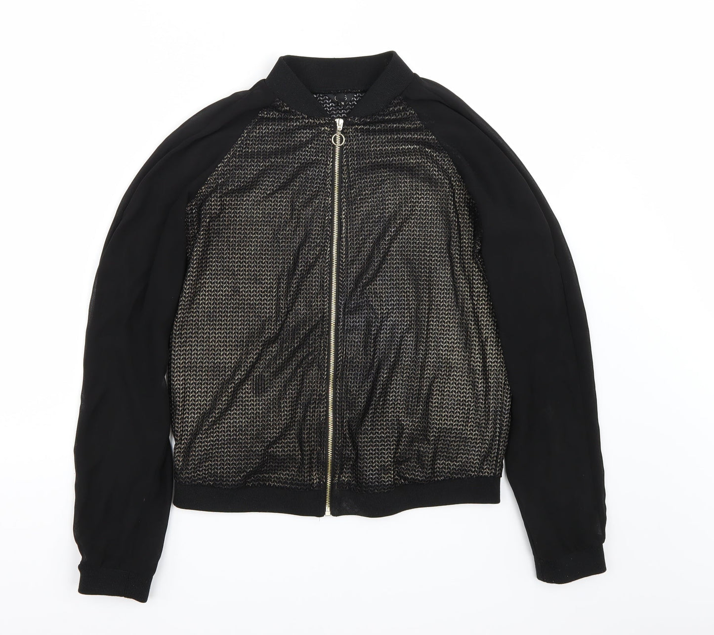 OVS Womens Black   Jacket Coat Size M