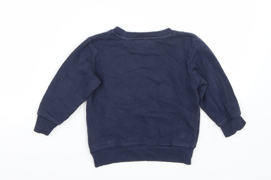 NEXT Boys Blue   Pullover Jumper Size 2 Years