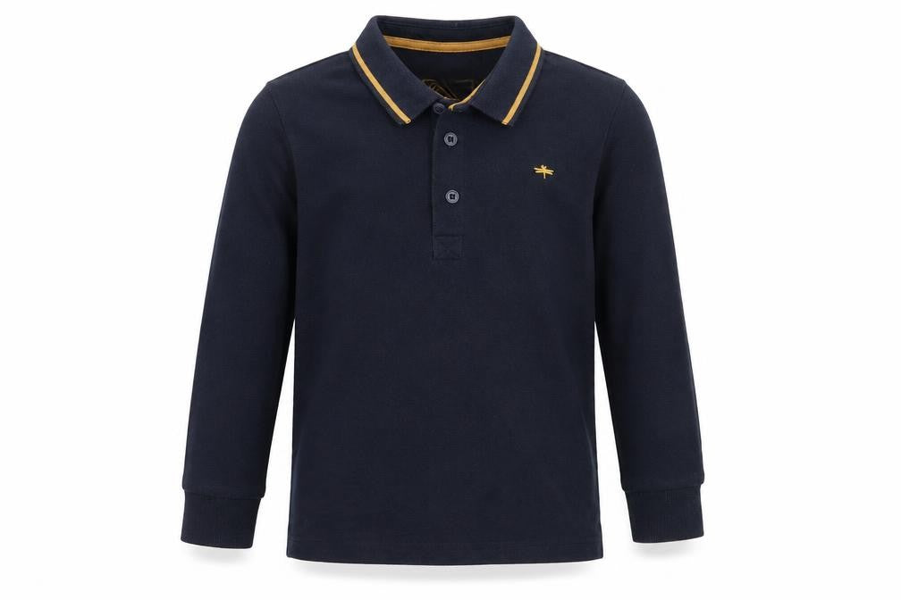 Front view of Matalan boys’ blue pullover sweatshirt, size 6, years