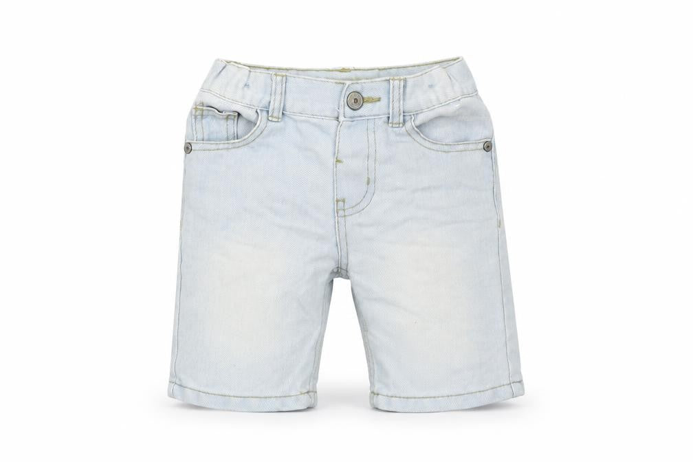 Front view of Denim CO boys’ blue straight jeans, size 3-4, years