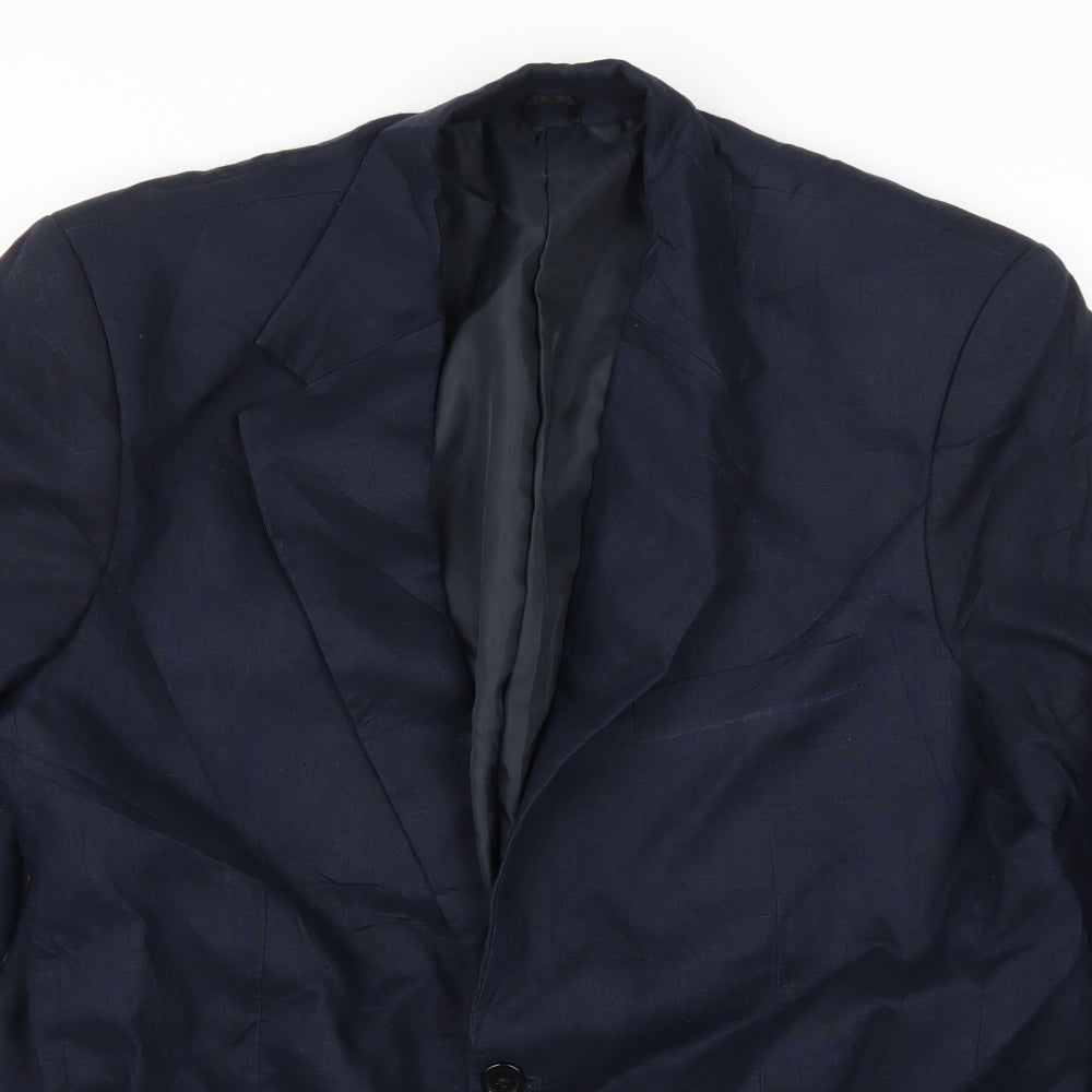 Yaly Couture Mens Blue   Jacket Suit Jacket Size 42