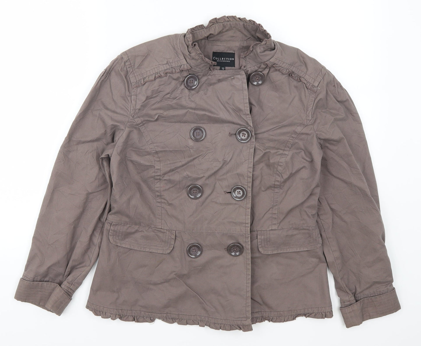Debenhams Womens Brown   Jacket  Size 12