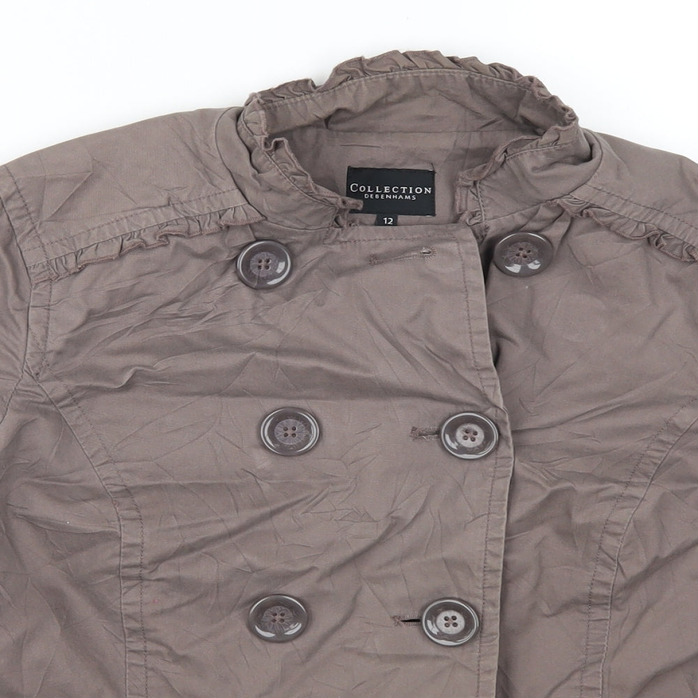 Debenhams Womens Brown   Jacket  Size 12