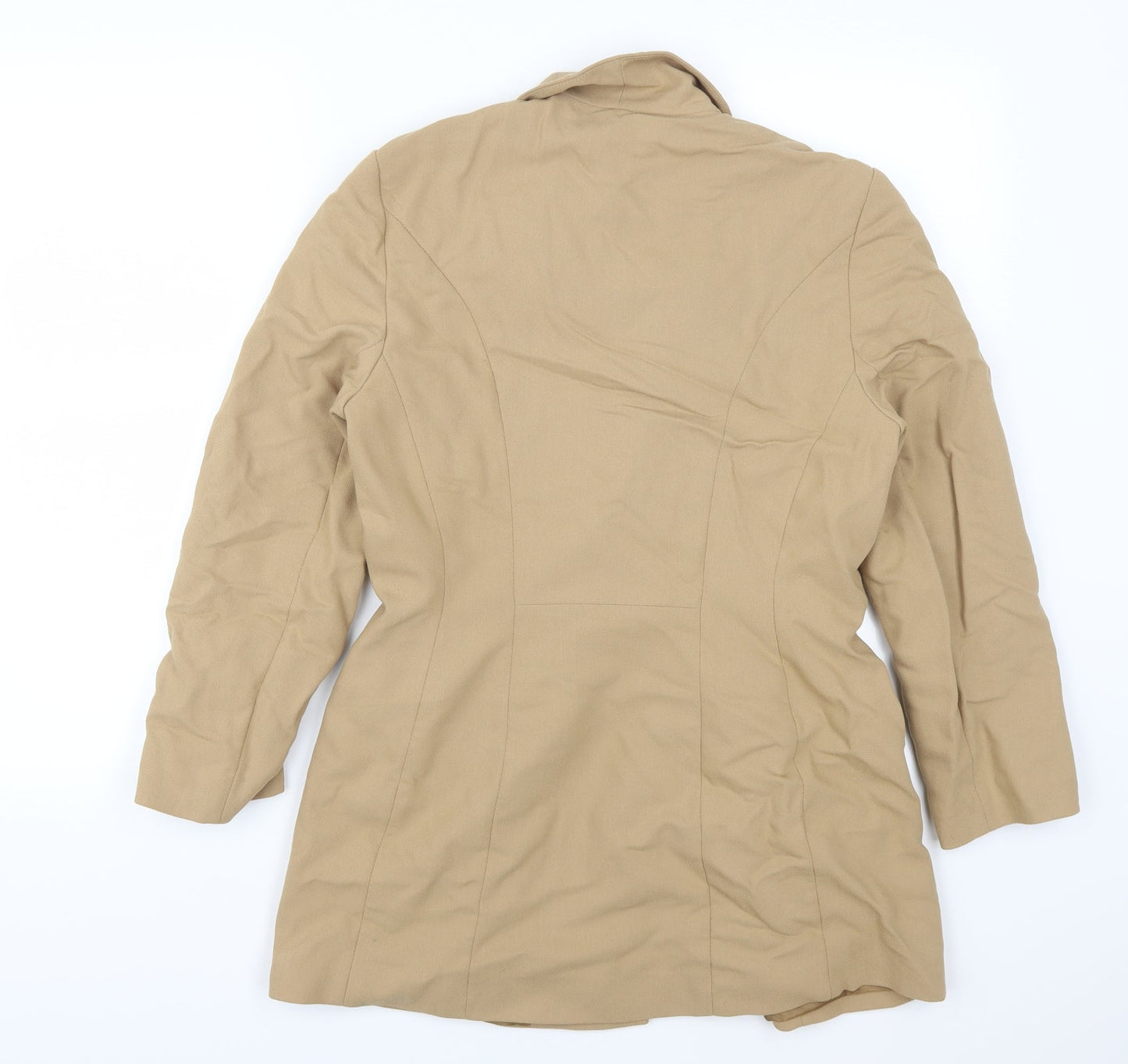 Prima Womens Beige   Jacket Suit Jacket Size 12