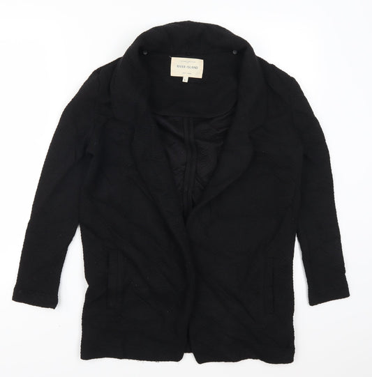 River Island Womens Black   Jacket  Size 6