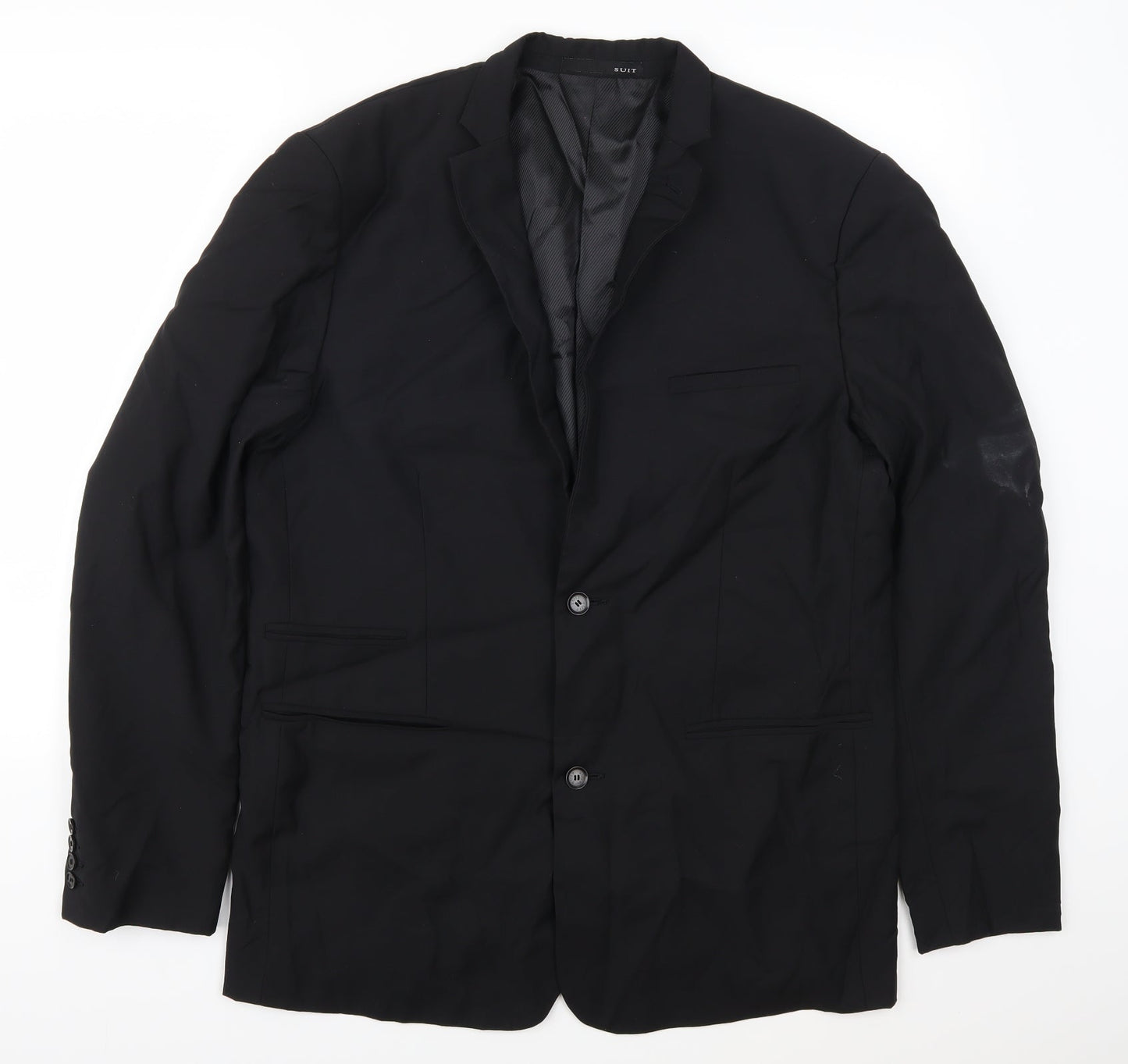 SUIT Mens Black   Jacket Suit Jacket Size 42