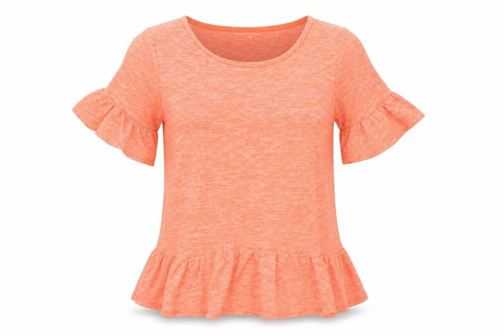 Next Womens Orange   Basic T-Shirt Size 10