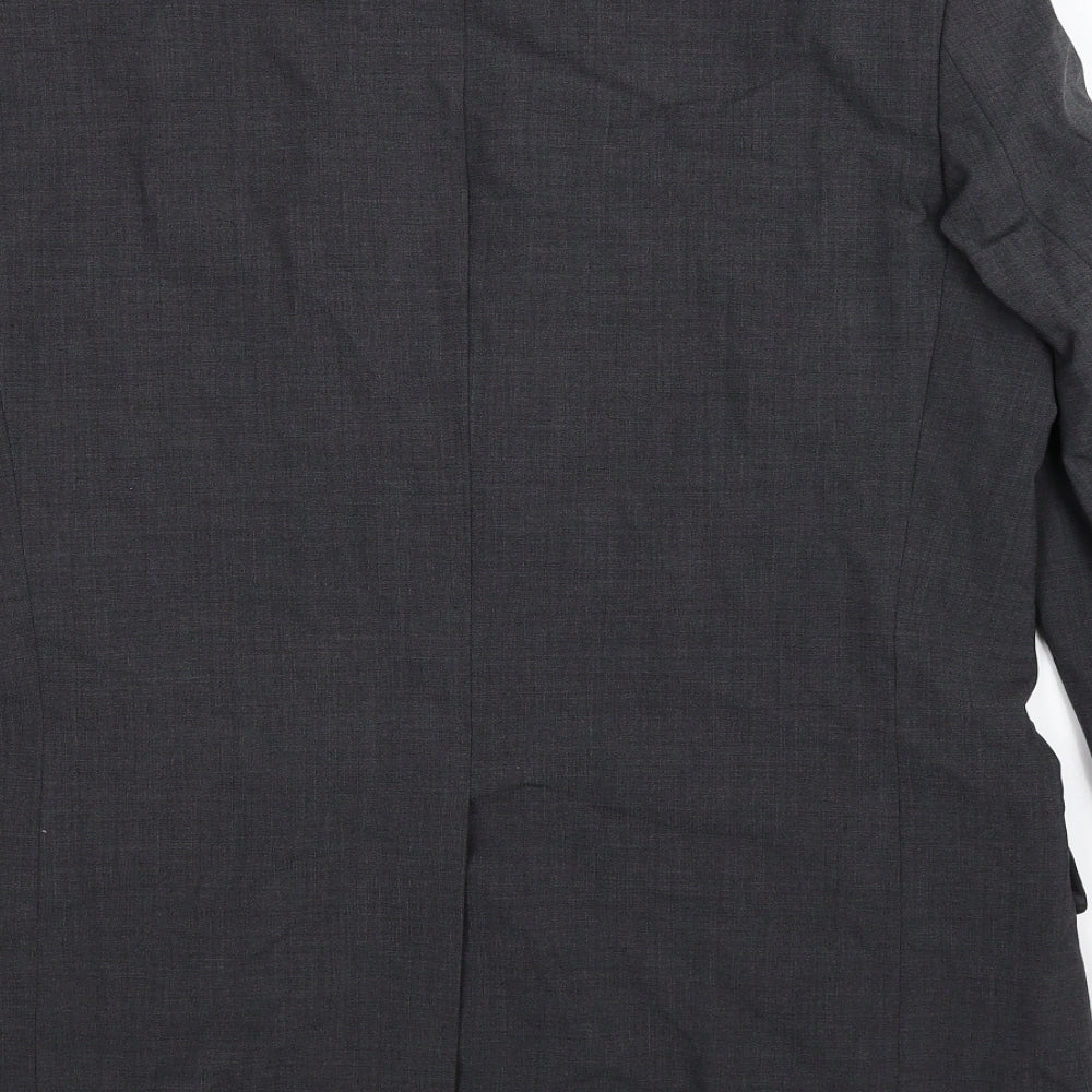 Marks and Spencer Mens Grey   Jacket Suit Jacket Size 40