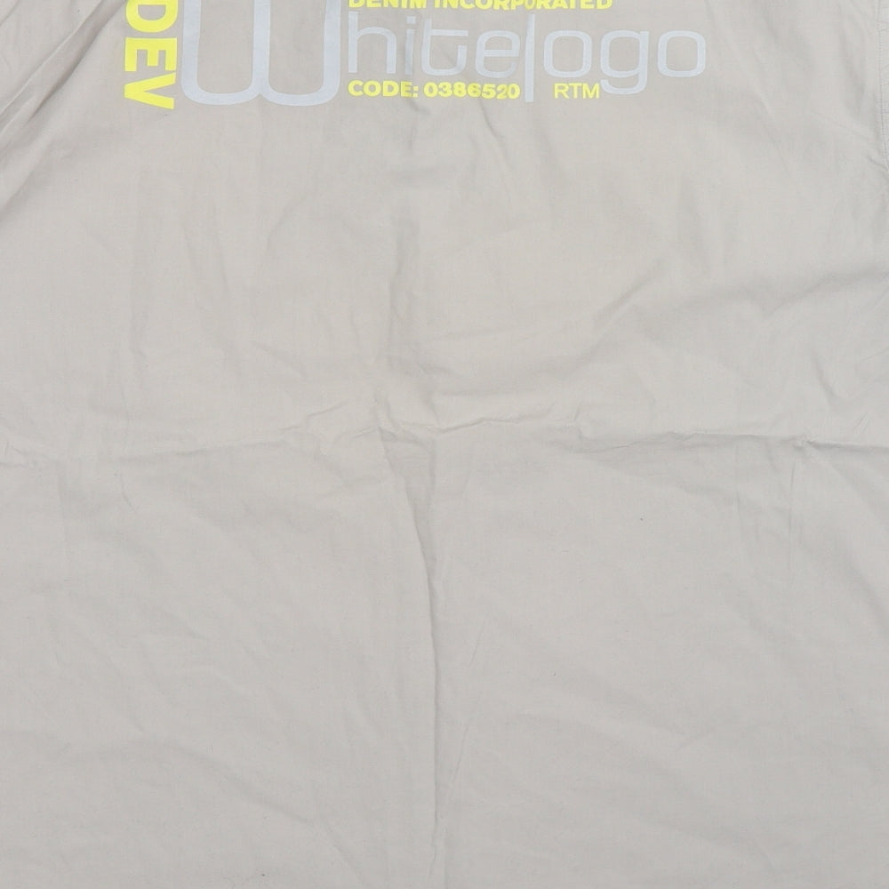 De Vergo Mens Grey    Button-Up Size XL
