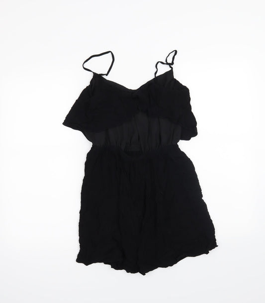 Topshop Womens Black   A-Line  Size 10
