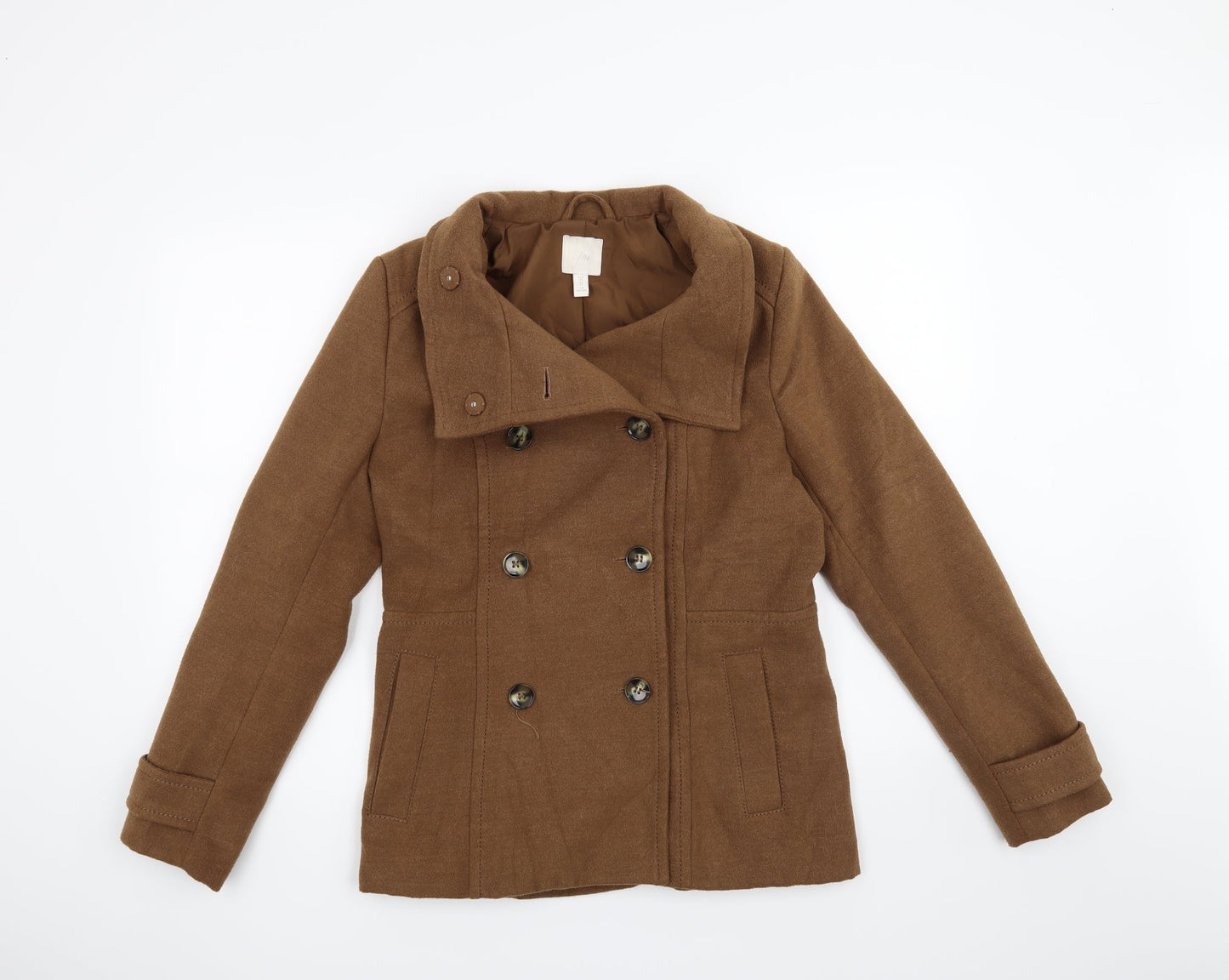 H&M Womens Blue   Jacket Coat Size 10