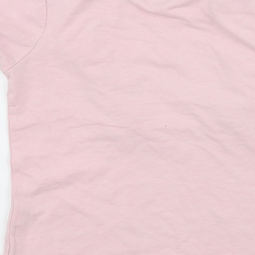 Primark Girls Pink   Basic T-Shirt Size 5-6 Years