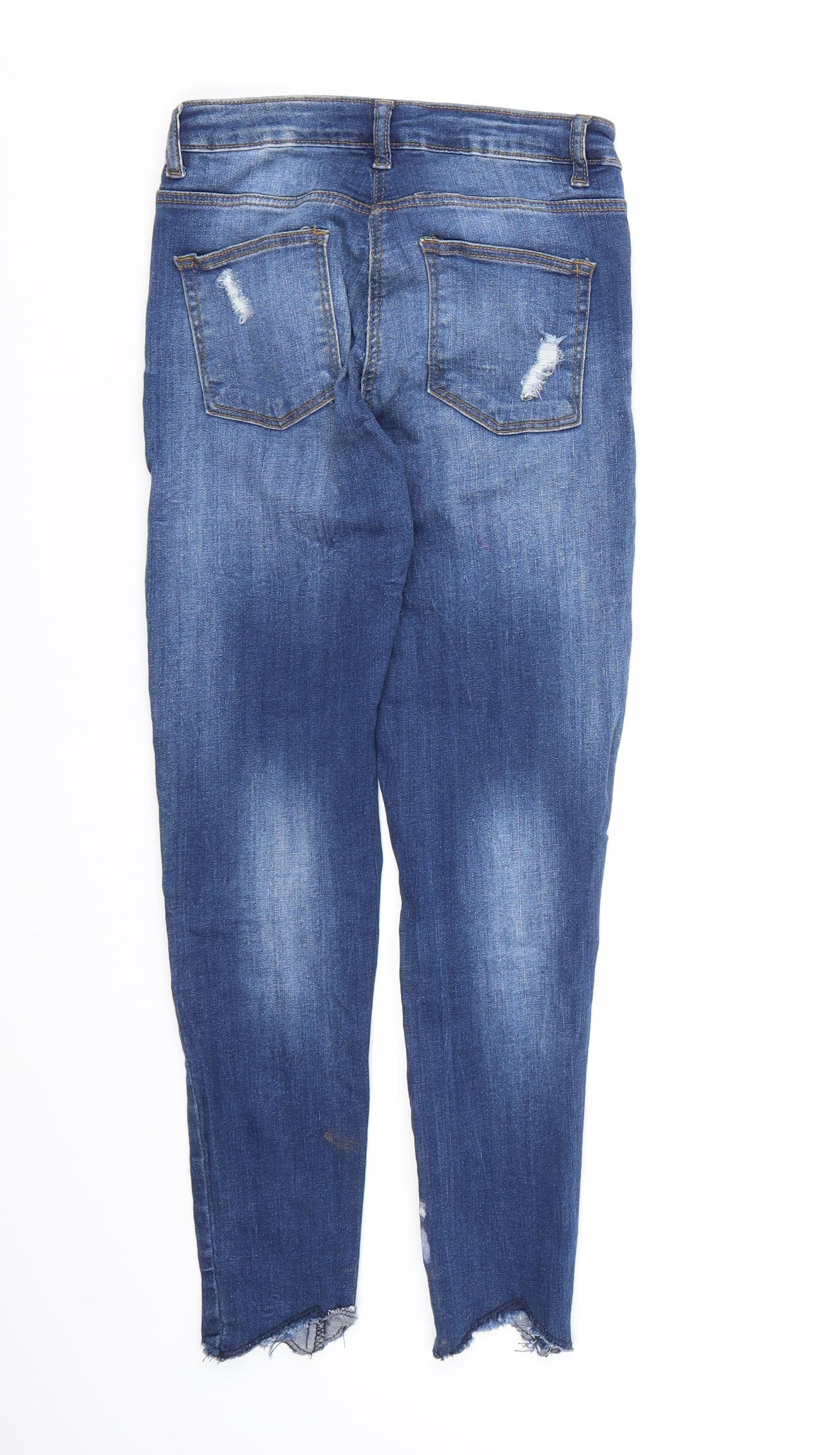 Candy Couture Girls Blue  Denim Skinny Jeans Size 11 Years