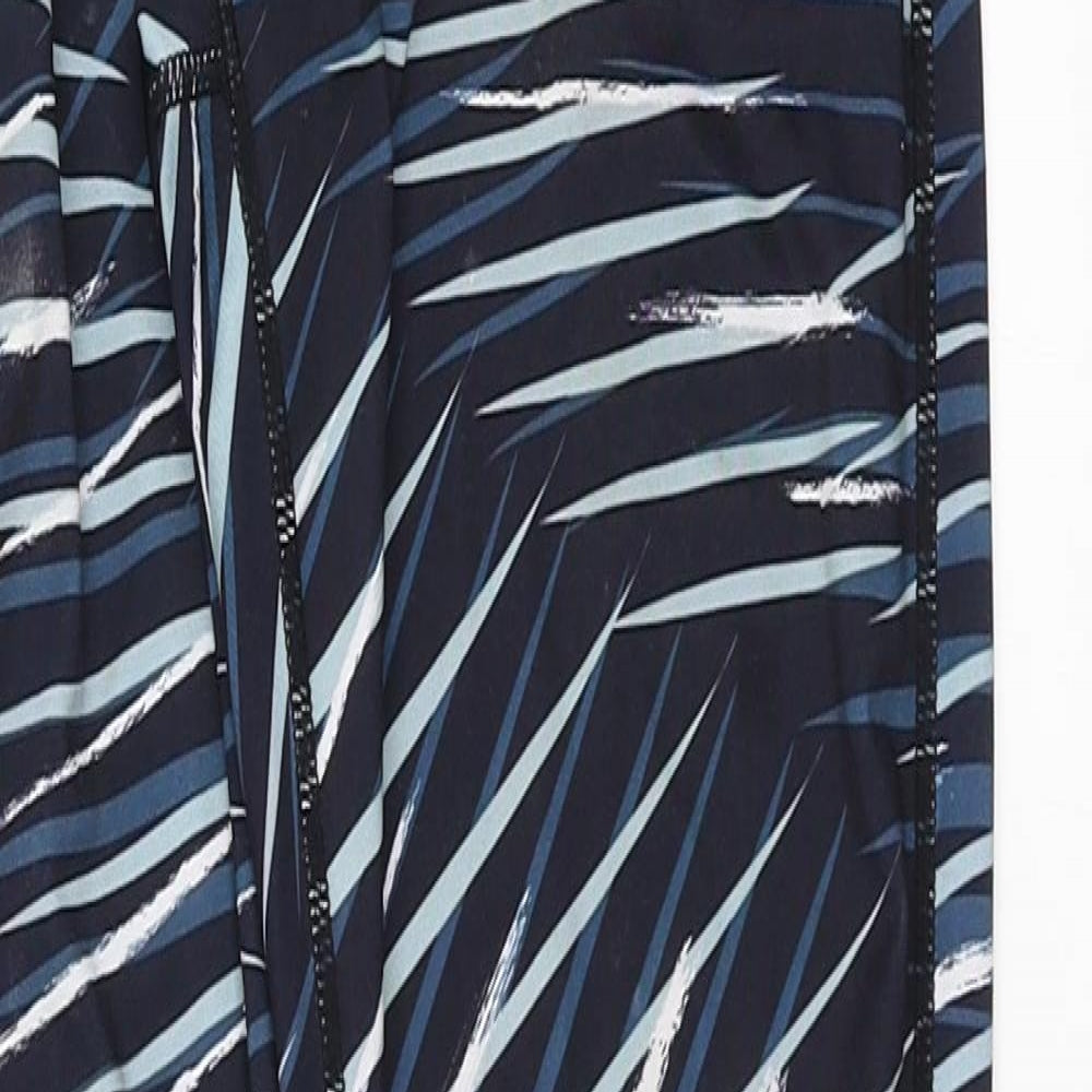 workout Womens Blue   Jogger Leggings Size 8 L26 in