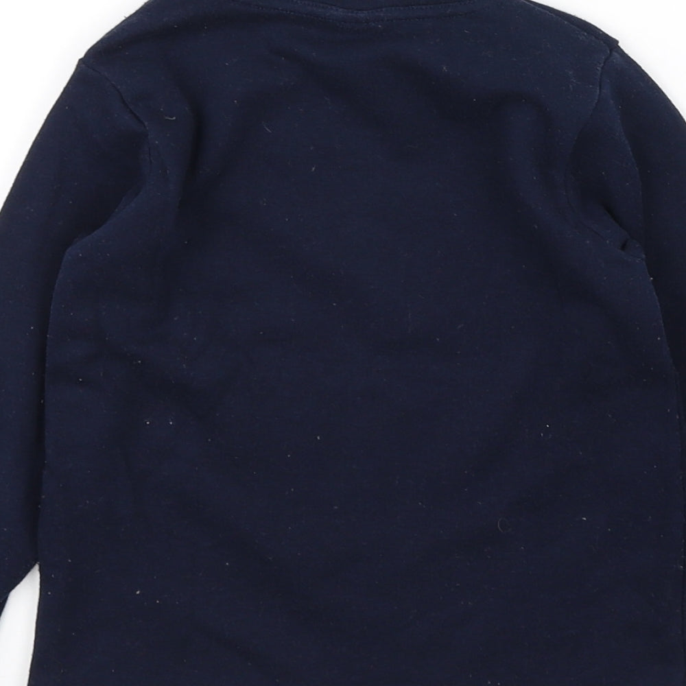 Preworn Boys Blue   Pullover Jumper Size 4 Years