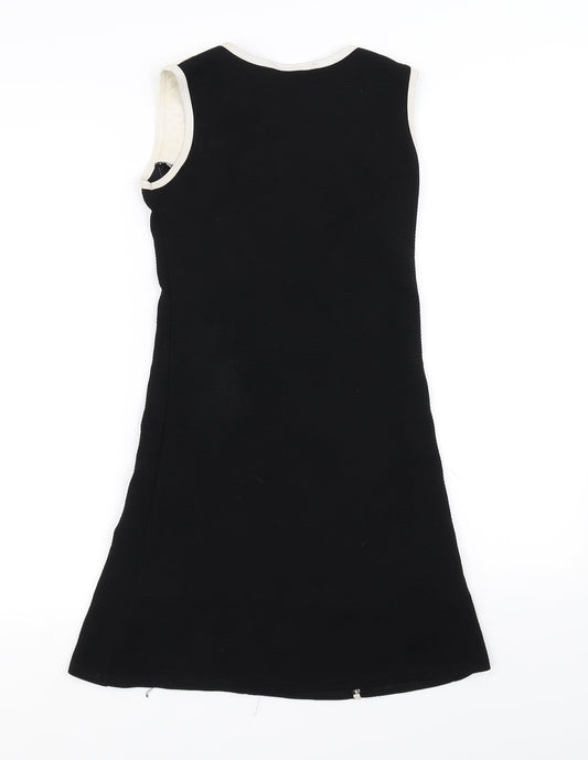 Lotmart Girls Black   Pencil Dress  Size M