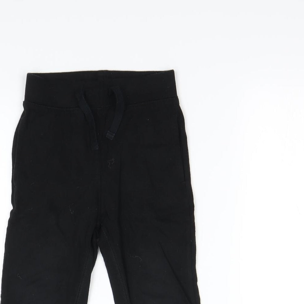 Gap Boys Black   Jogger Trousers Size 2 Years