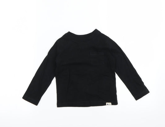Gap Girls Black   Basic T-Shirt Size 2 Years