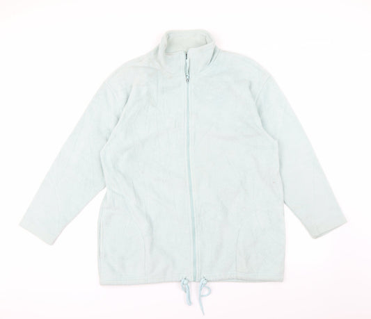 Mode essentials Womens Green   Full Zip Jumper Size 14