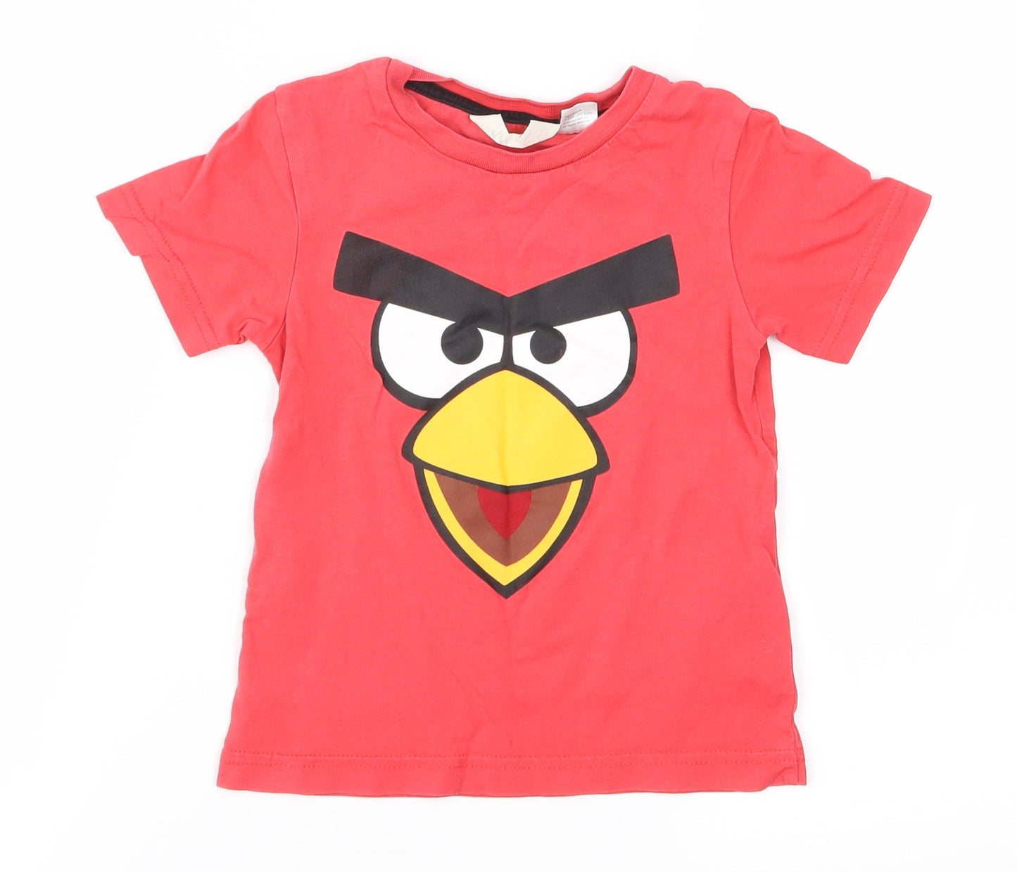H&M Boys Red   Basic T-Shirt Size 2-3 Years