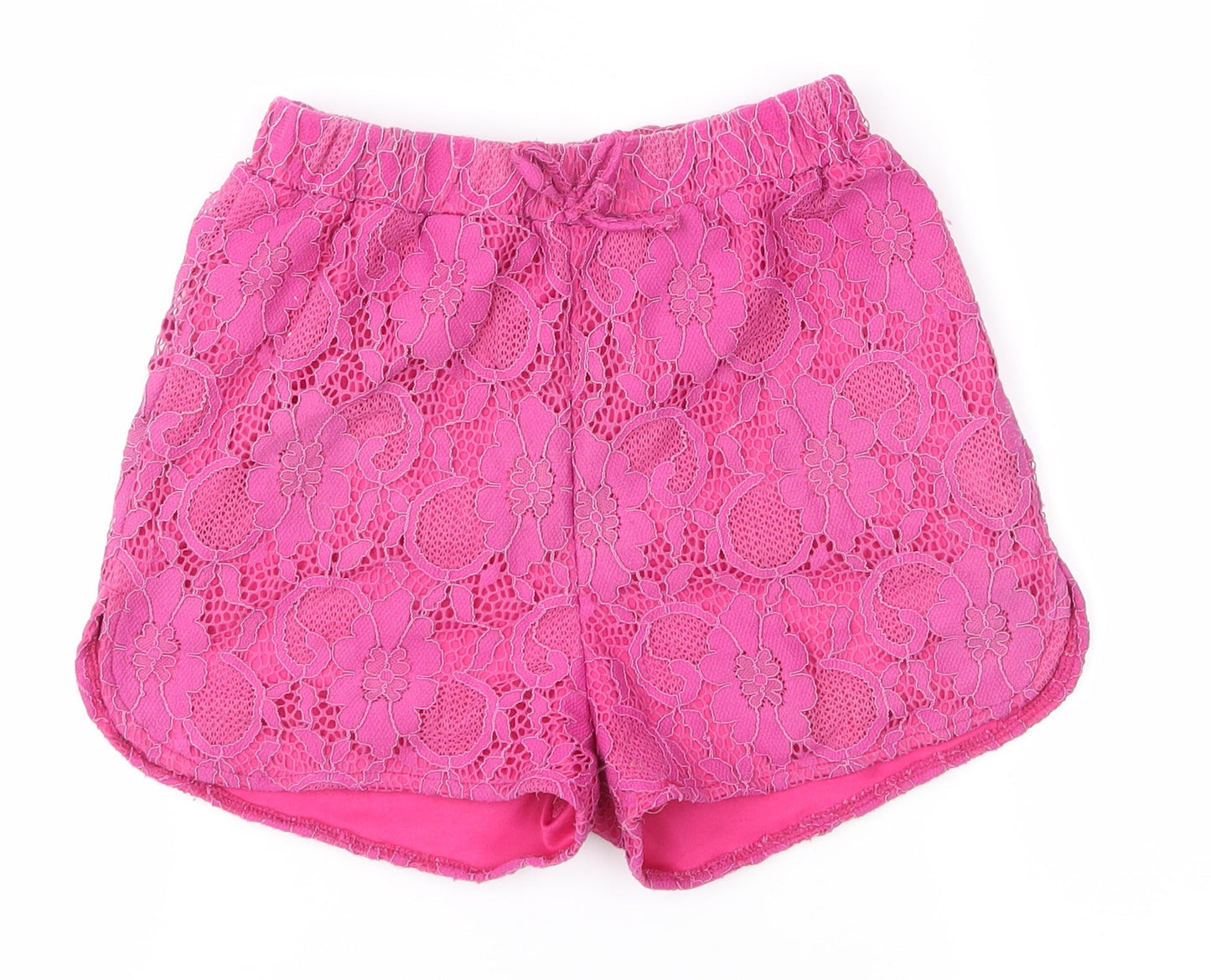 tu  Girls Pink   Hot Pants Shorts Size 9 Years
