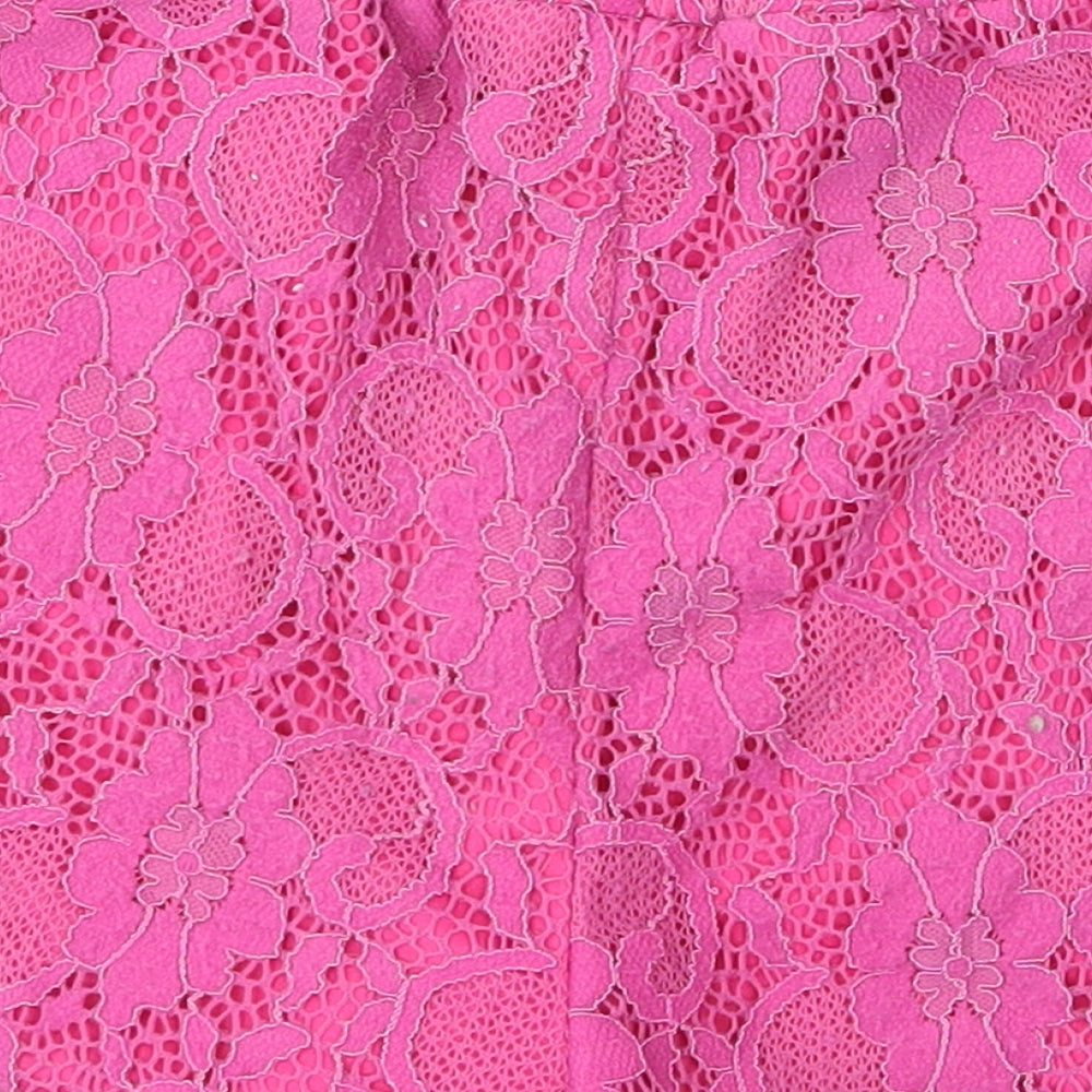 tu  Girls Pink   Hot Pants Shorts Size 9 Years
