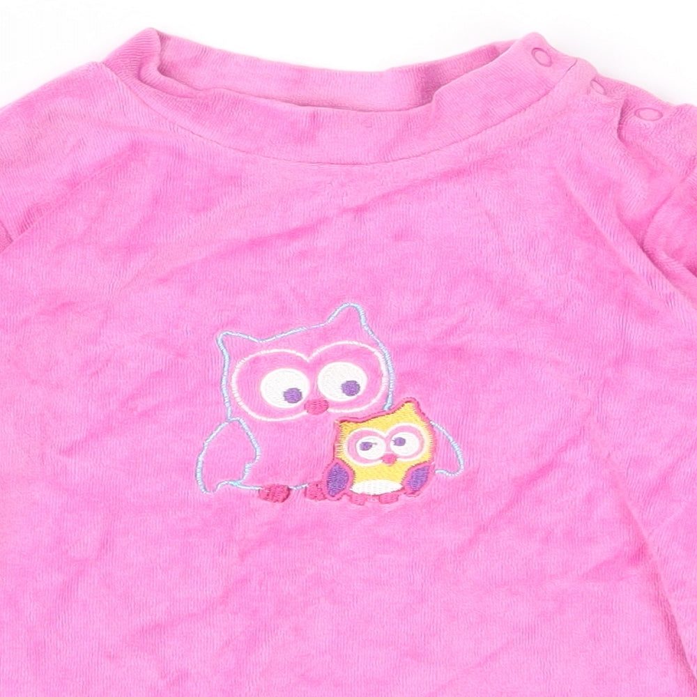 Papagino Girls Pink   Pullover Jumper Size 2 Years