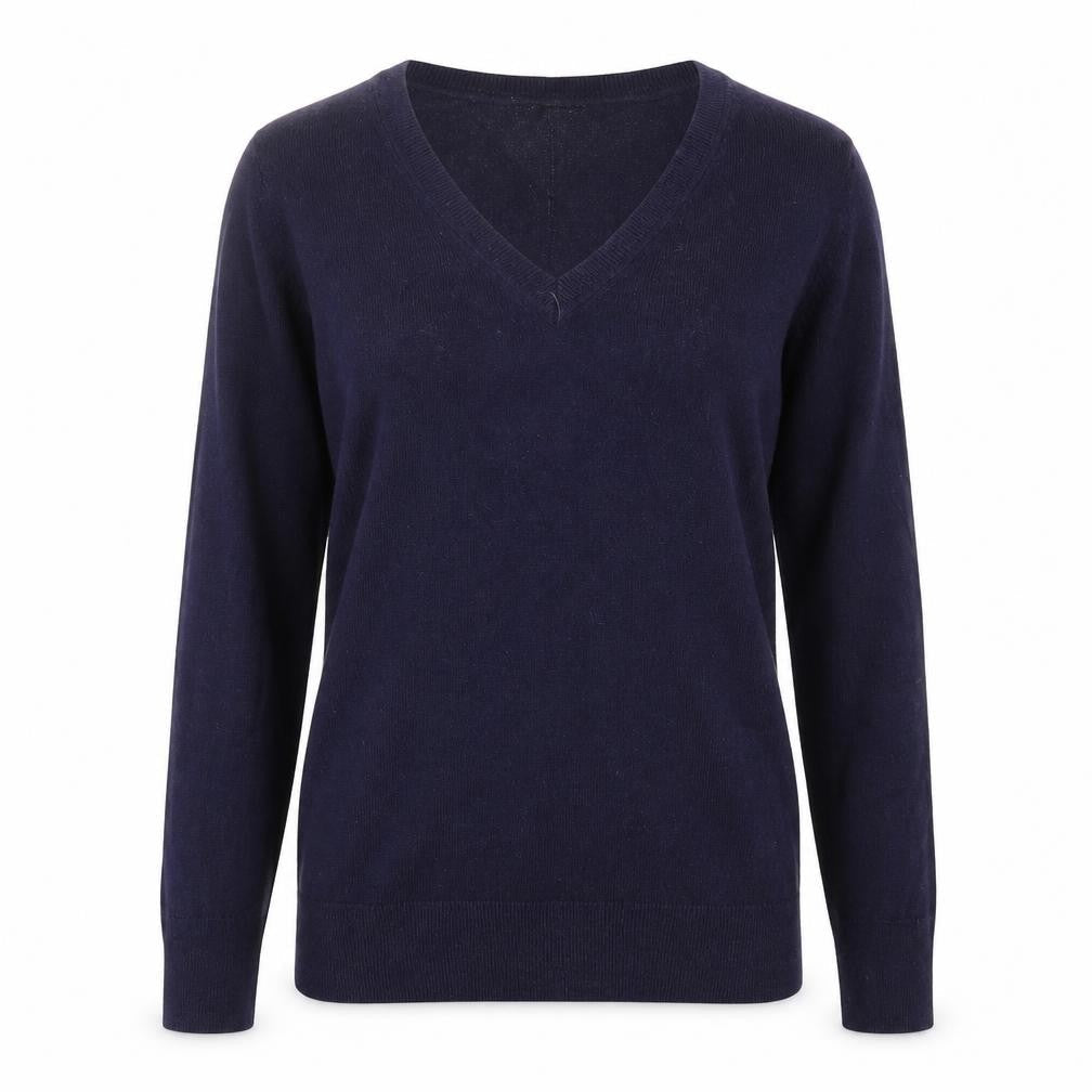 Front view of Gap women’s blue jumper, size XS