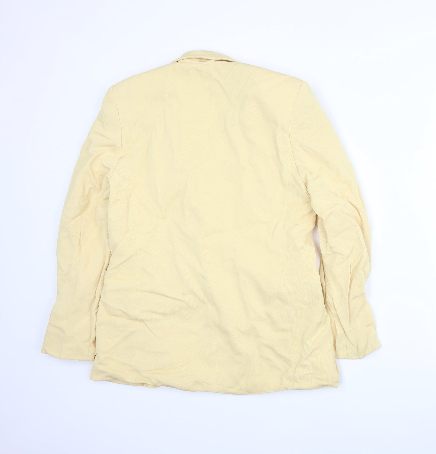 Libra Womens Yellow   Jacket Suit Jacket Size 12