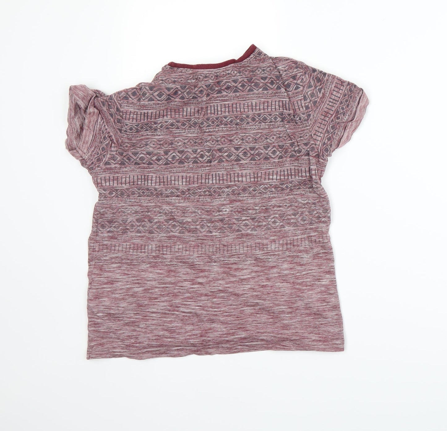 George Girls Red   Basic T-Shirt Size 10-11 Years