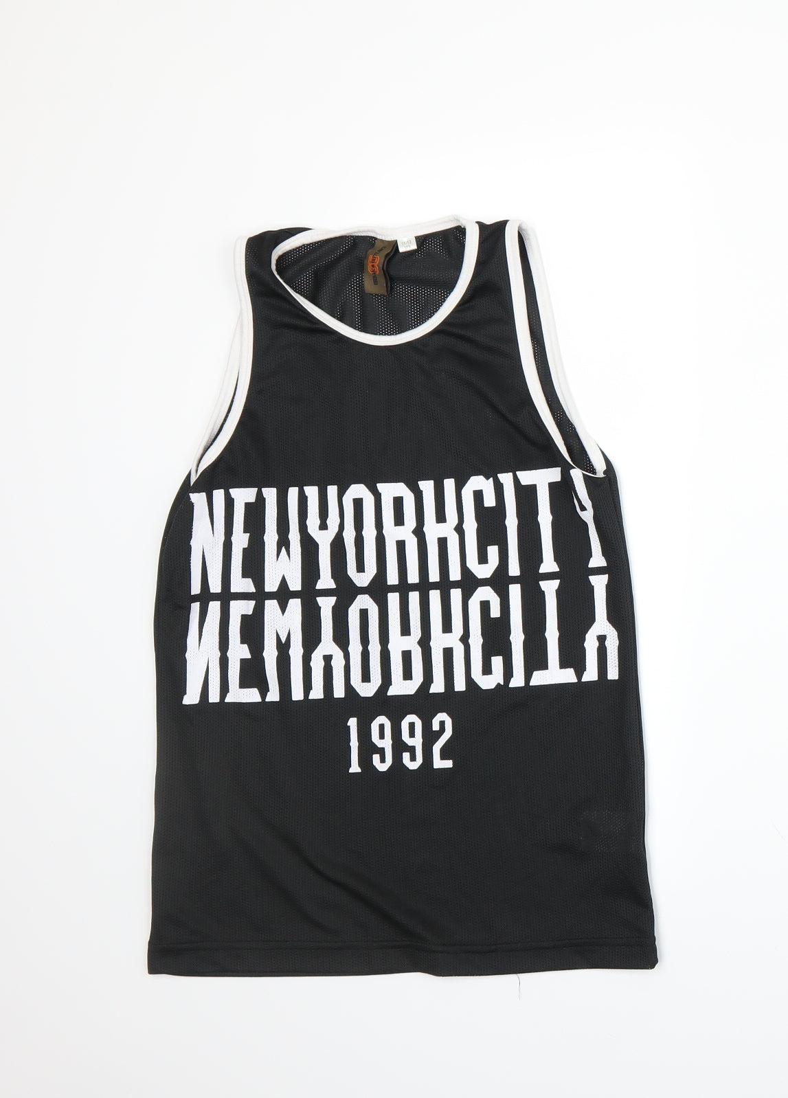 Urban Outlaws Boys Black   Basic Tank Size 11-12 Years