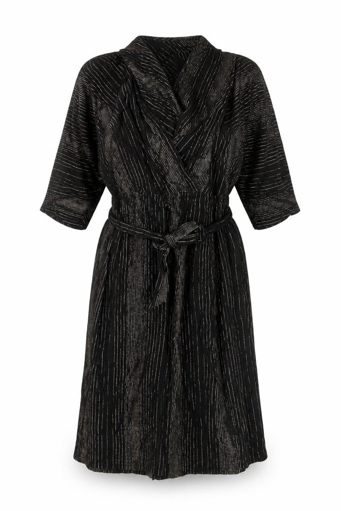 Dorothy Perkins Womens Brown Striped  Shirt Dress  Size 10