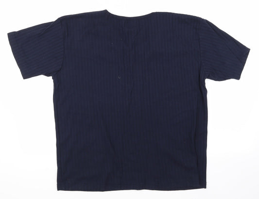 La Chem Womens Blue   Basic T-Shirt Size S