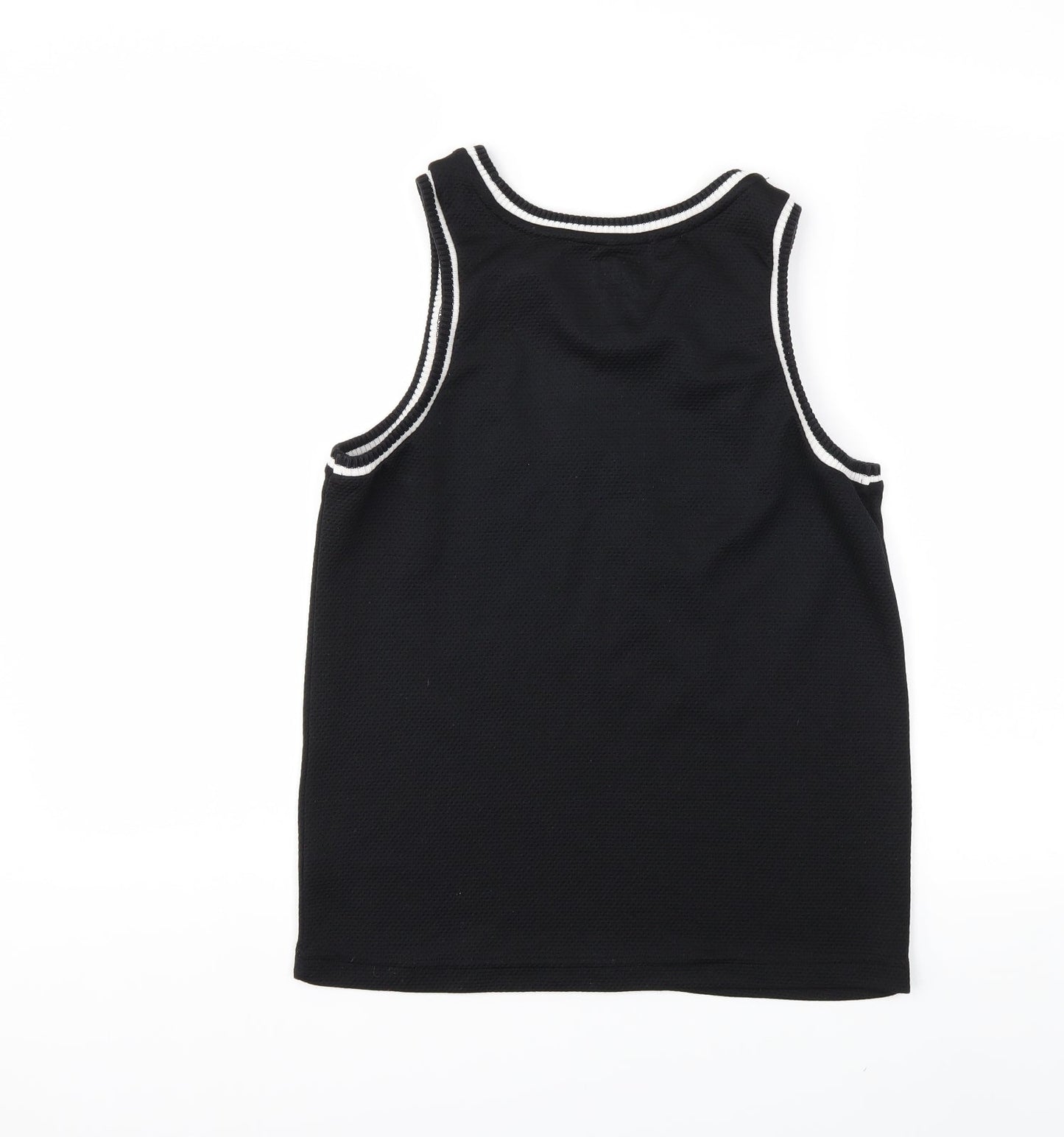 F&F Boys Black   Basic Tank Size 11-12 Years