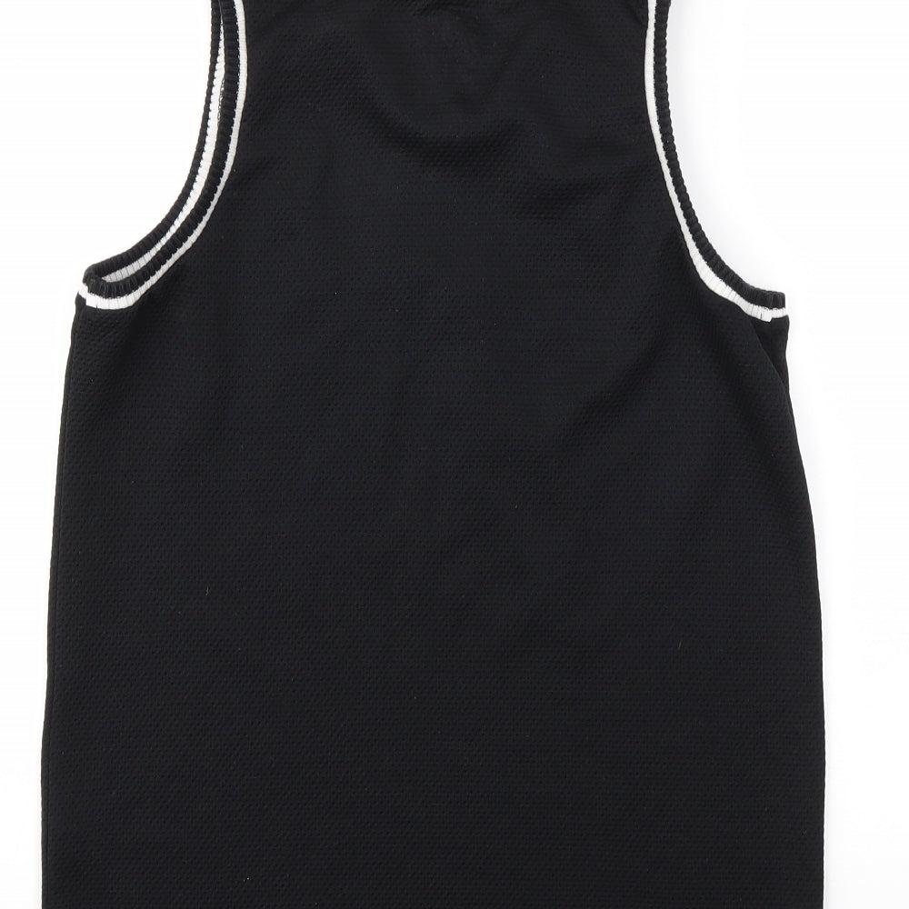 F&F Boys Black   Basic Tank Size 11-12 Years