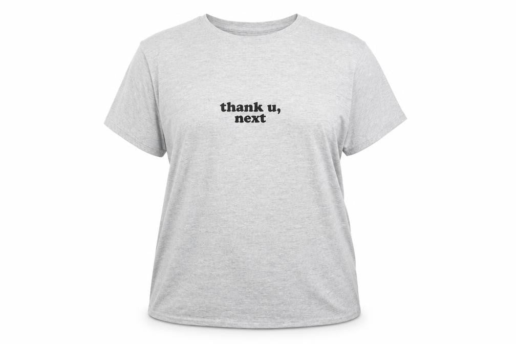 Front view of BRAVAD women’s grey basic t-shirt, size XL