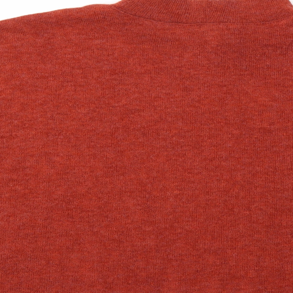 H&M Womens Brown  Knit Pullover Jumper Size S