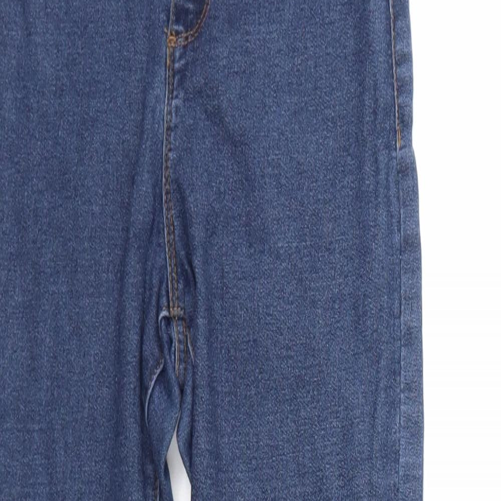 Preworn Womens Blue  Denim Skinny Jeans Size 24 in L28 in