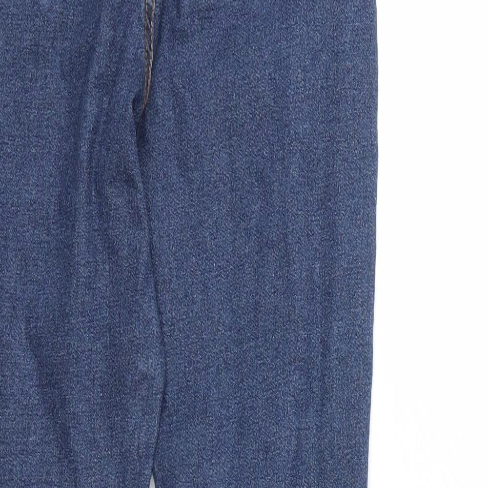 Preworn Womens Blue  Denim Skinny Jeans Size 24 in L28 in
