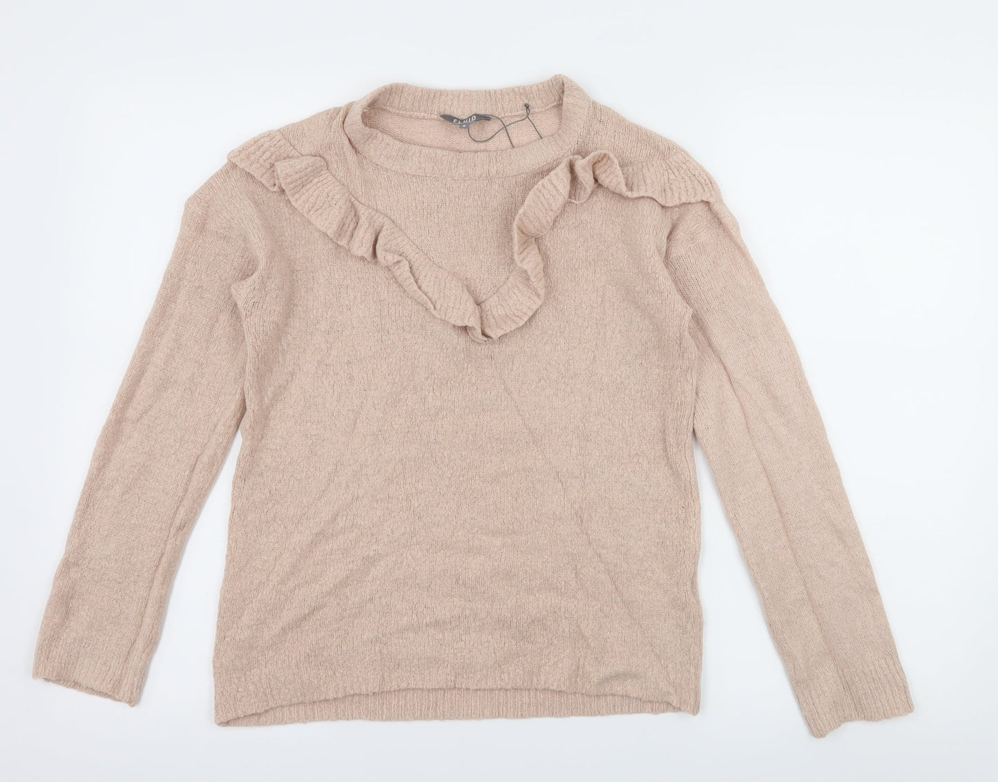 Fluid Womens Pink  Knit Pullover Jumper Size 8