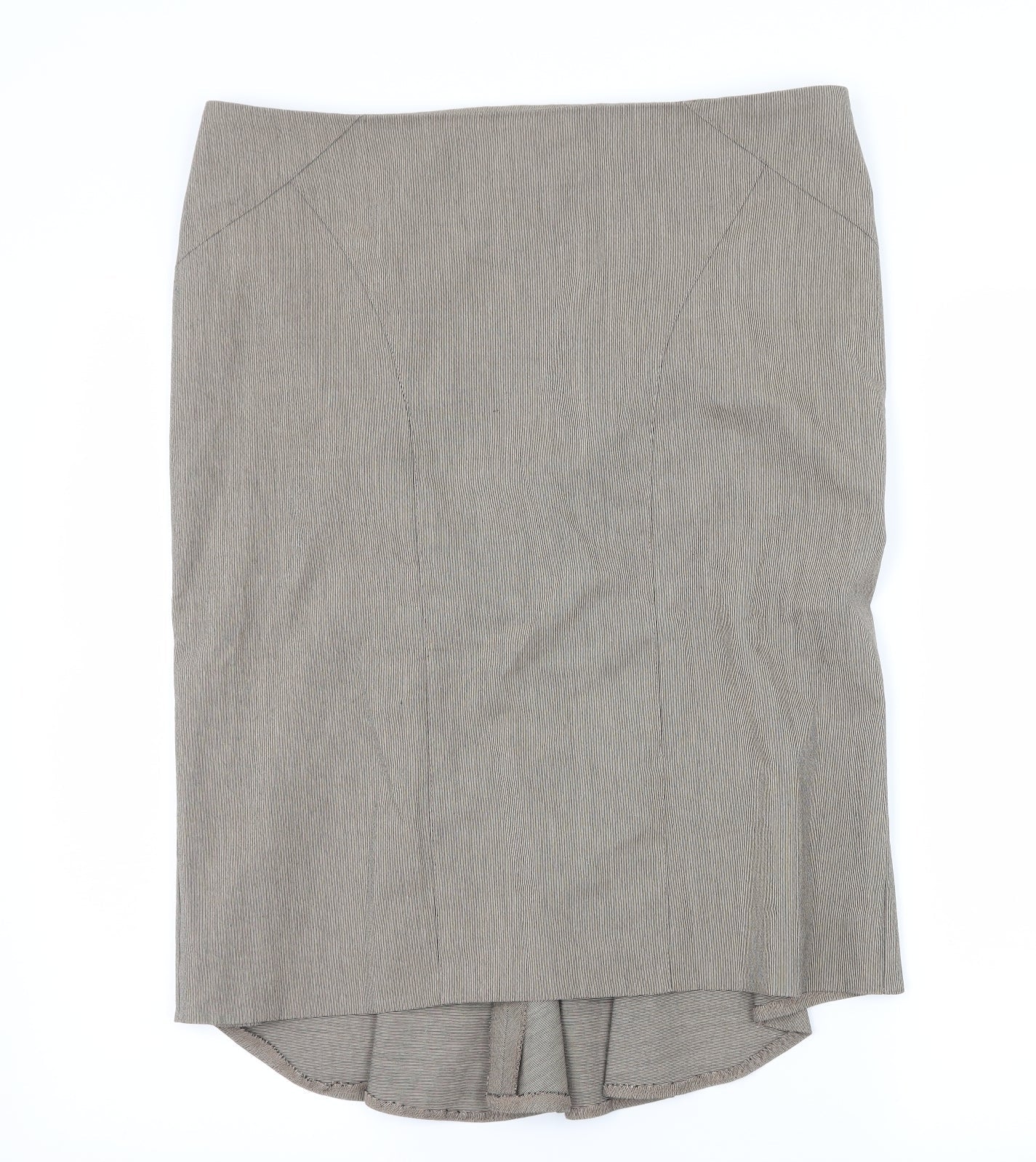 Bay Womens Brown   Straight & Pencil Skirt Size 16