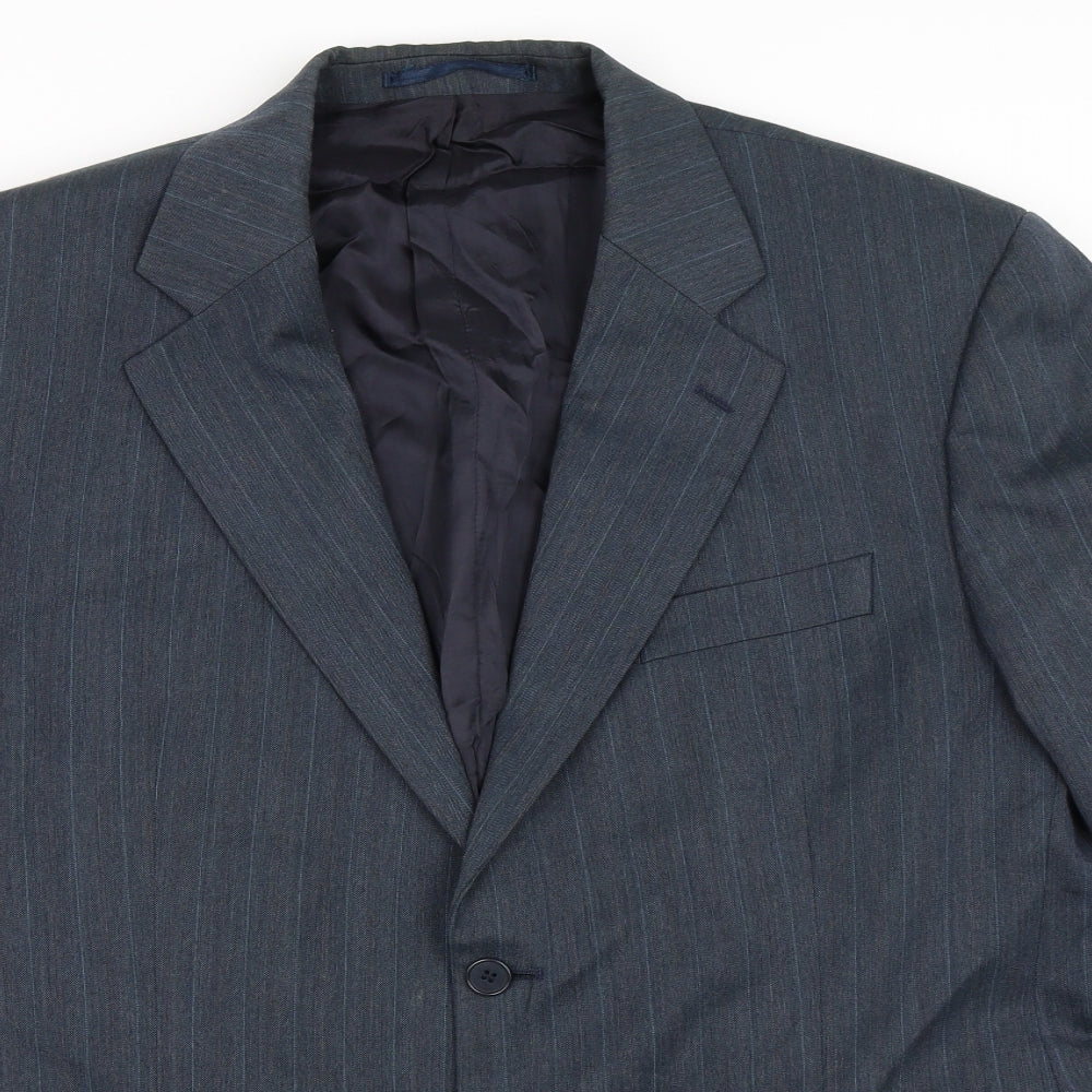 Soveriegn Mens Blue   Jacket Blazer Size 44