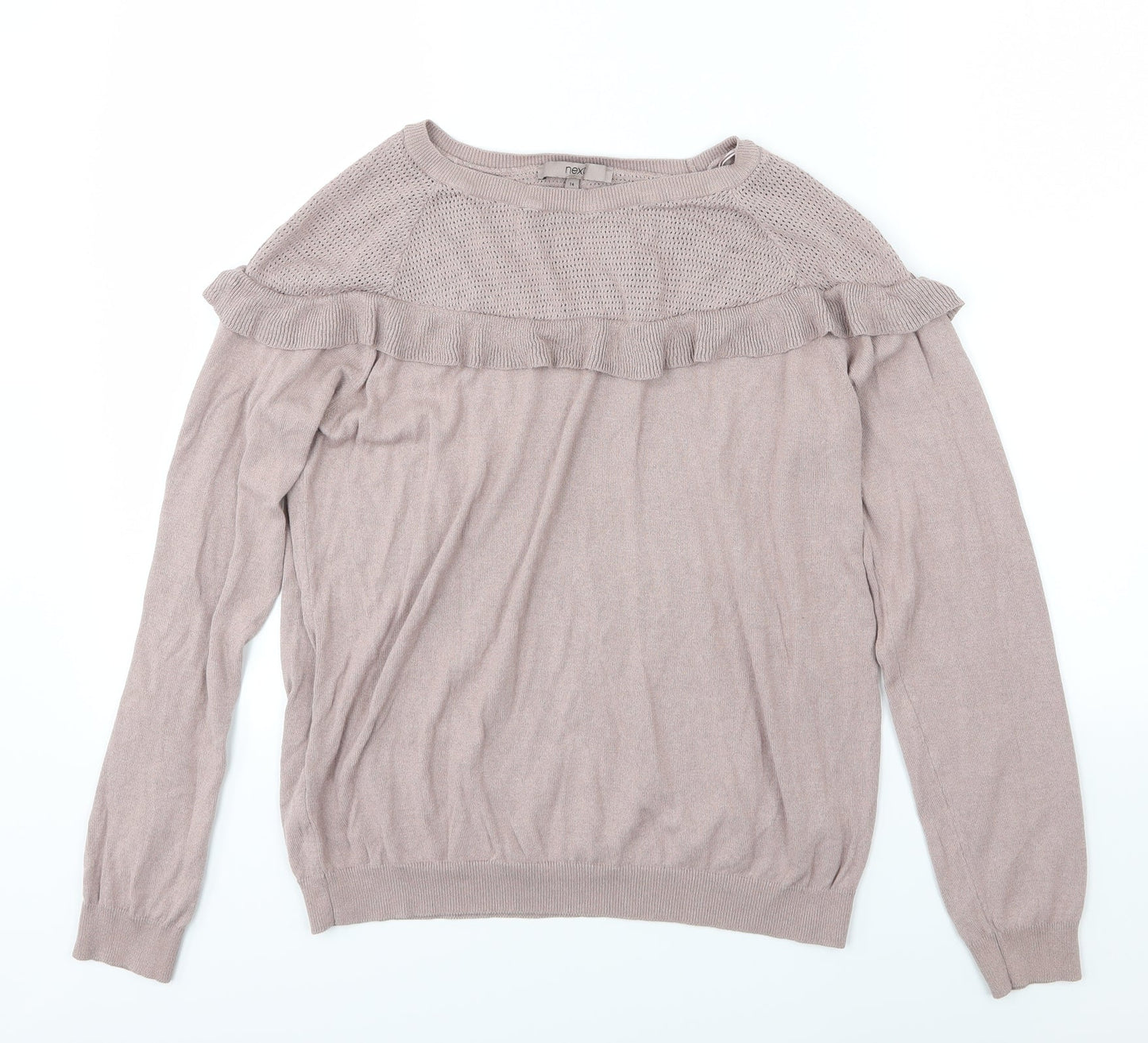 NEXT Womens Pink  Knit Pullover Jumper Size 14