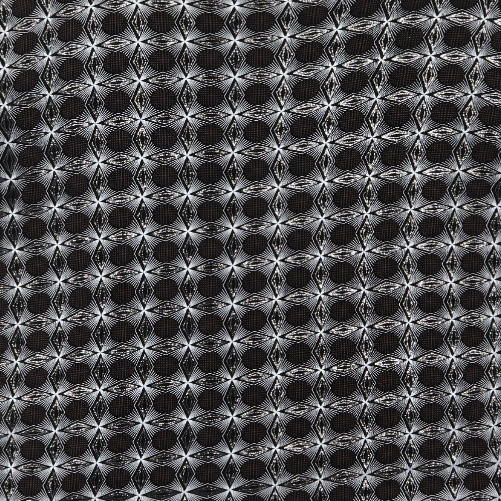 Eye Casuals Womens Black Geometric  Basic T-Shirt Size XL