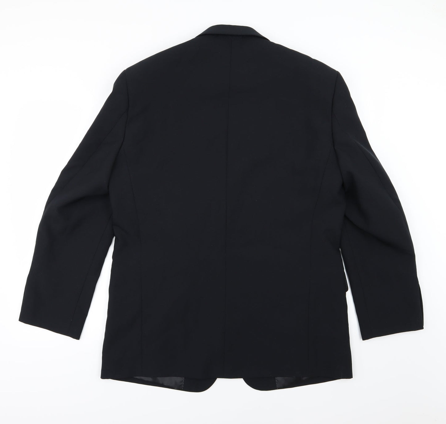 Premier MAN Mens Black  Rayon Jacket Suit Jacket Size 42