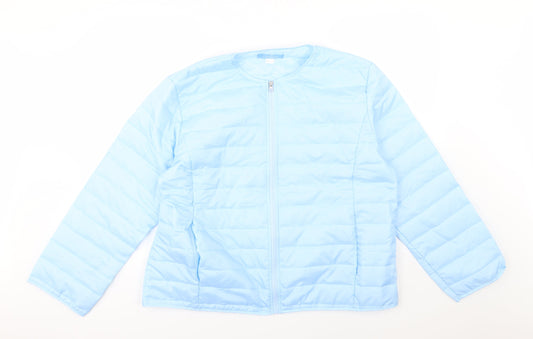 Margaux Womens Blue   Jacket  Size 16