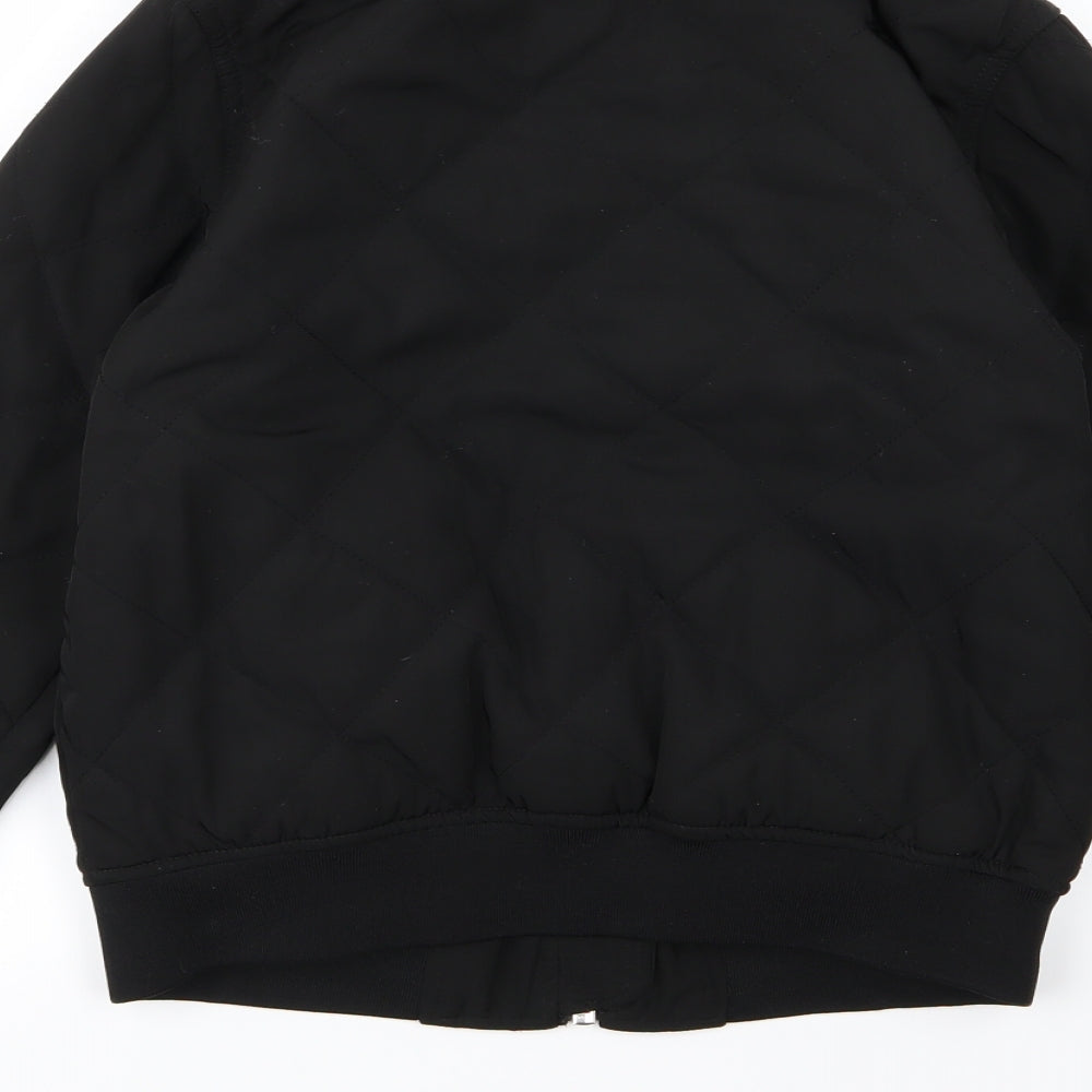Cubus Womens Black Argyle/Diamond  Jacket  Size XS